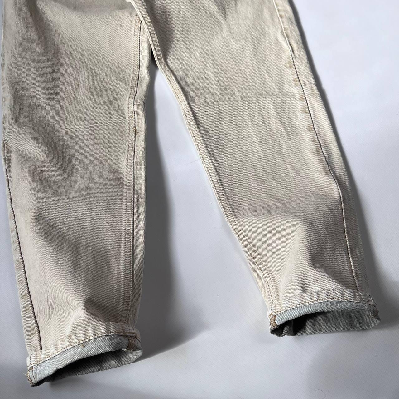 Jean Vintage Italien Coupe 'mom' (maman) - Taille S - Denim Bleu - Occasion Très Bon état