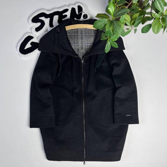 Damen Cop Copine Paris Designer Wollmantel Lampo 38