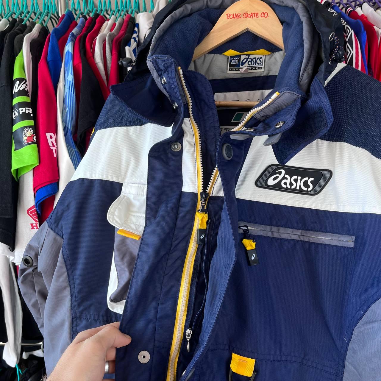 Vintage 90s Asics Italia National Ski Team Winter Olympic Games