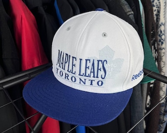 Vintage NHL Toronto Maple Leafs Cap Hat Snapback Hockey Size OS
