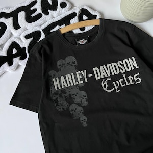 Koszulka motocyklowa Vintage Harley Davidson Motorcycles Biker Racing M