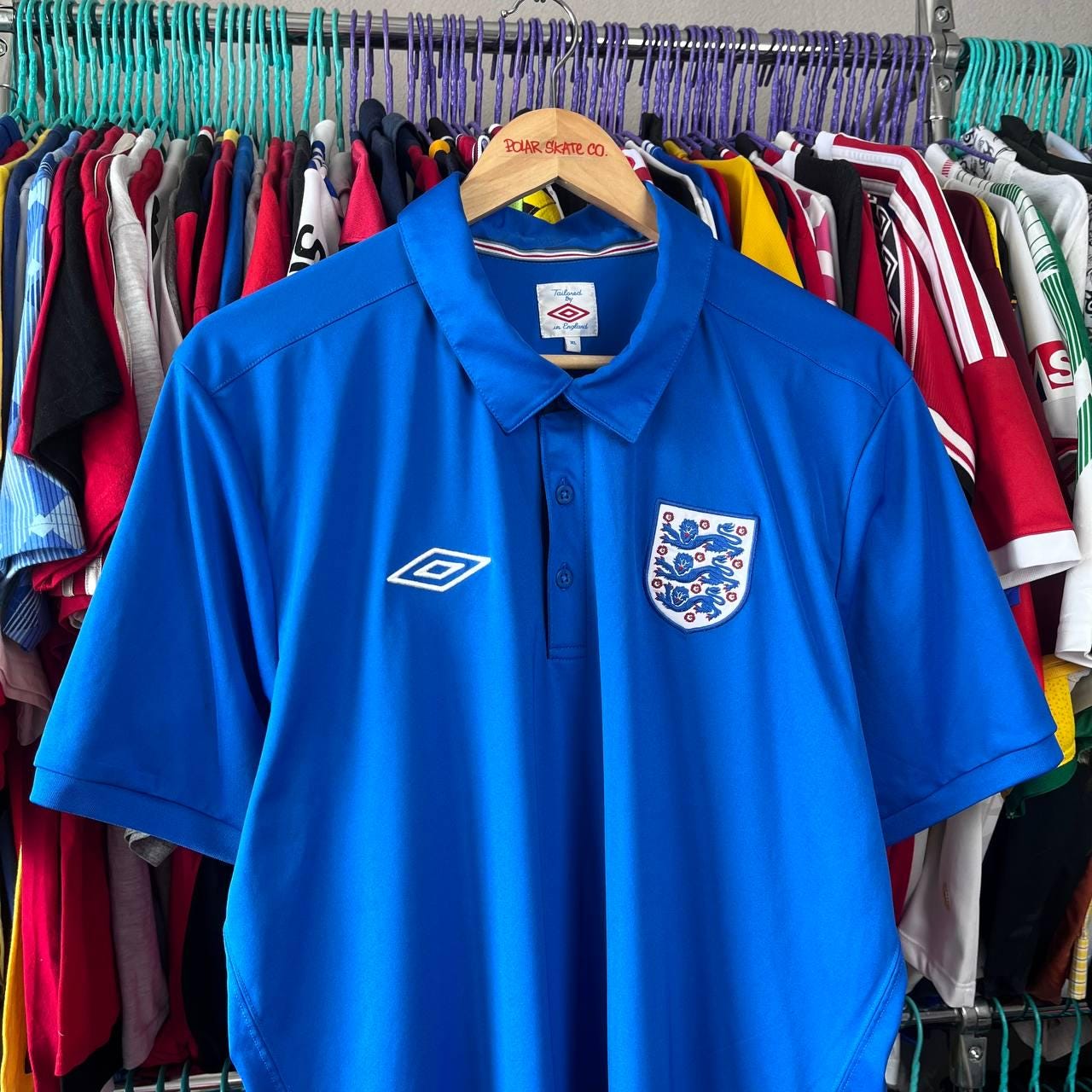 England Umbro Jersey - Etsy