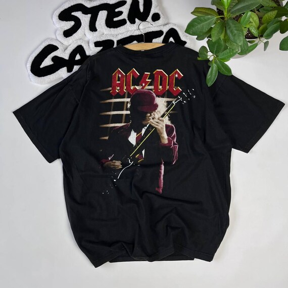 Vintage ACDC AC/DC 90s Ballbreaker Tour T-shirt Brockum Rock L