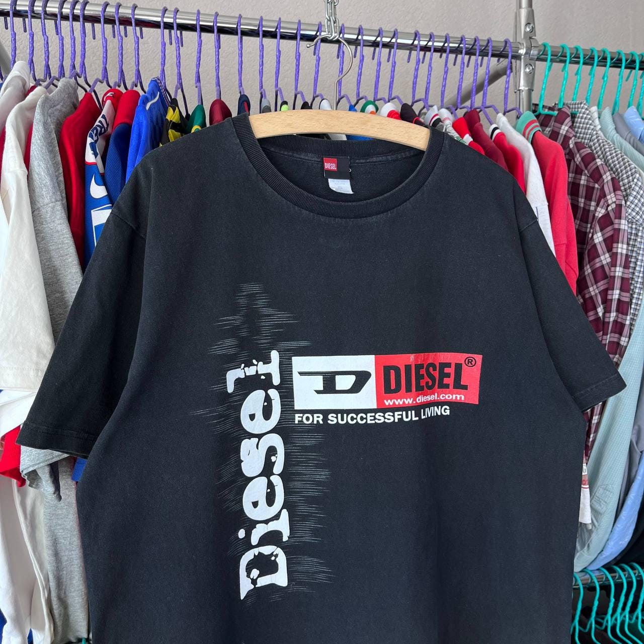 Y2k Diesel Tshirt - Etsy