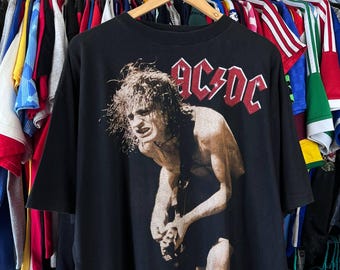 AC/DC レイザーズ・エッジ ブラック 大人用 Tシャツ - Etsy 日本
