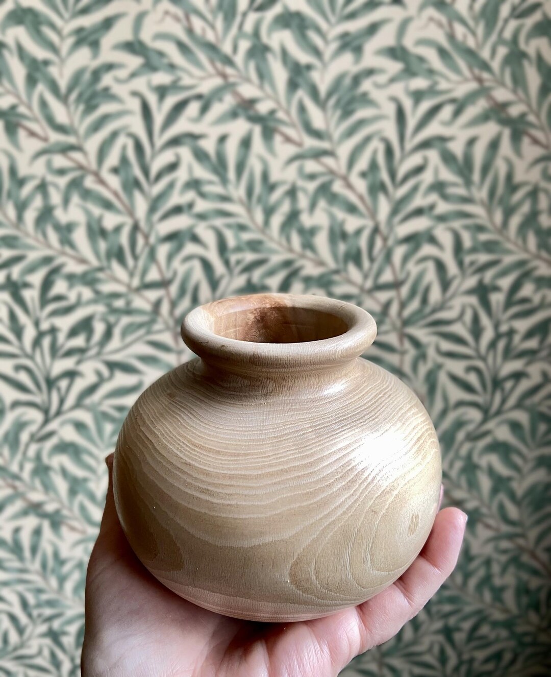 Handmade Sycamore Wood Vase Artisan Dried Flower Display (4x5) Etsy — free download