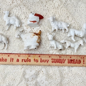 Lot Antique German Broken Animal Parts Altered Art Assemblage Mixed Media Lot A2