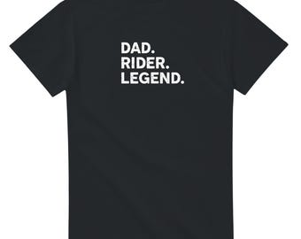 T-shirt voor motorrijdende vaders - Cadeau voor motorrijdende vaders - Biker Dad Shirt - Motorkleding voor heren