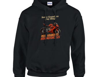 Sudadera con capucha de motocicleta divertida / Sudadera con capucha de motociclista / Regalo /