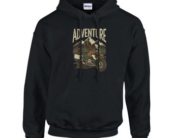 Sudadera con capucha de motociclista / Sudadera con capucha de motociclista / Unisex / Regalo