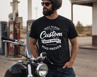 Camiseta de motociclista - Camiseta retro de motociclista - Regalo para motociclistas