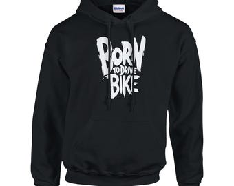 Sudadera con capucha de motociclista / Sudadera con capucha de motociclista / Unisex / Regalo
