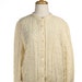 Cardigan Vintage Koret Of California Noir Argenté Taille M - Occasion Très Bon état