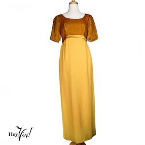 Gold Velvet Maxi Dress - Etsy