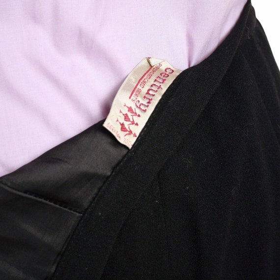 Jupe Crayon En Laine Noire MAXI LIBRATI PARIS - Taille 40 (M) - Fabriqué En France - Occasion Très Bon état