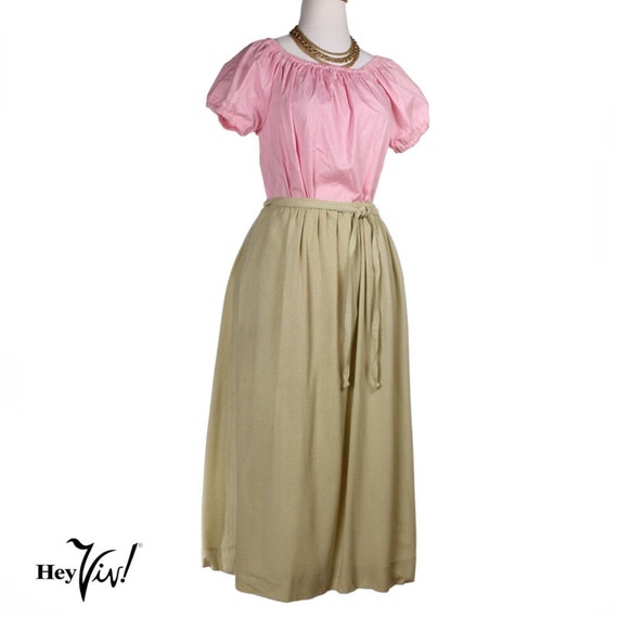 Vintage 1970s Avanzara by Adrienne Vittadini Skirt