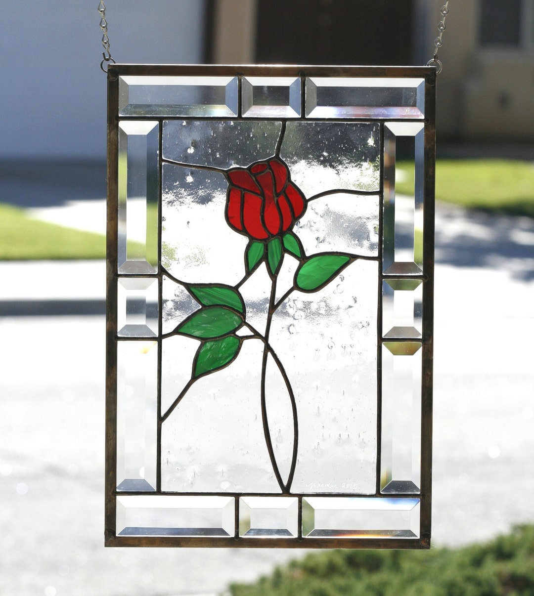 Opaque, Single Rose Box
