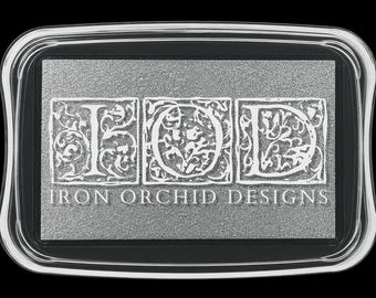 Silver Sparkle IOD Decor Ink Pad