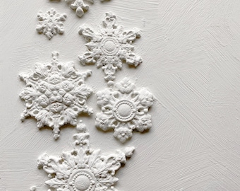 Snowflakes 6x10 IOD Mould   Pre Order Will ship in mid-October