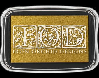 Gold Shimmer IOD Decor Ink Pad