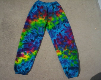 Tie dye sweatpants | Etsy