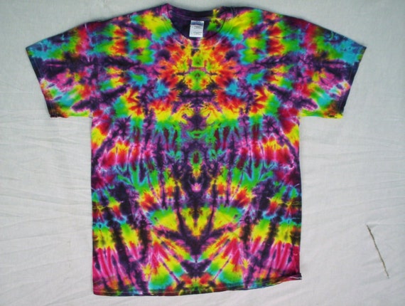 Crazy tie dye shirts Clearance