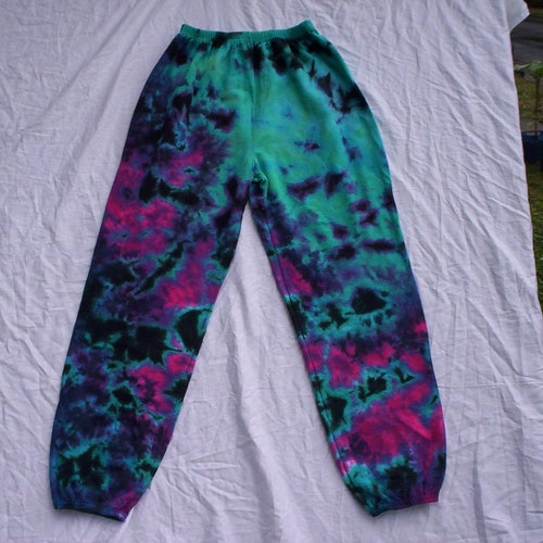 Rainbow Tie Dye Sweatpants Rainbow Tie Dye Sweatpants // - Etsy