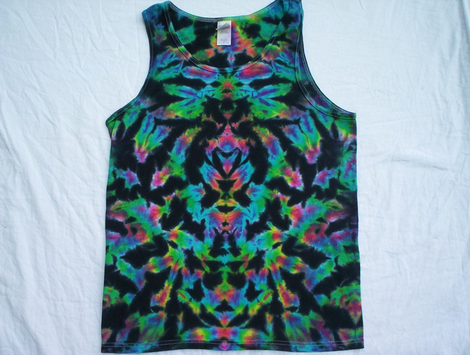 Tie Dye Tank Top Mens - Choose Size S - 3X