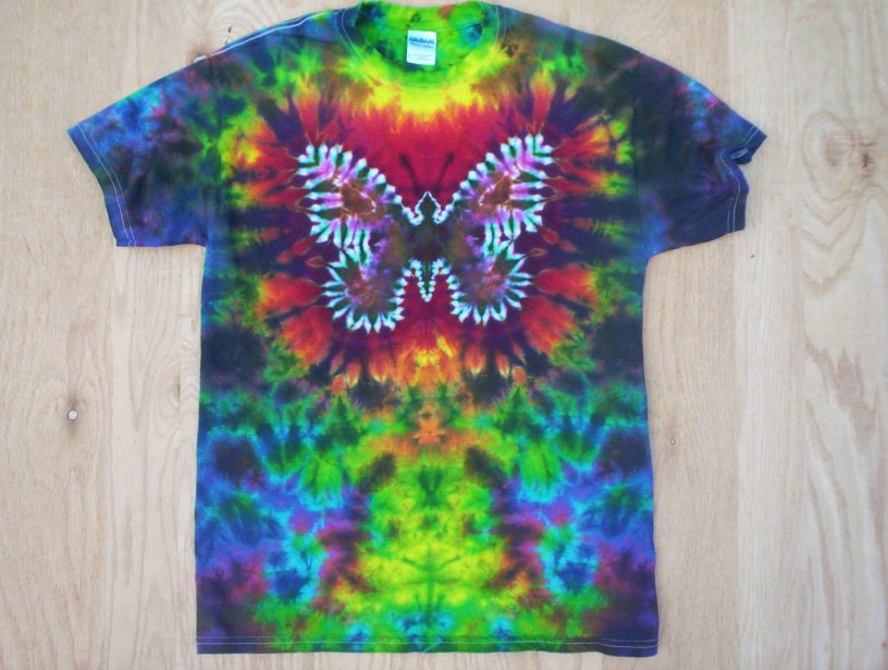 butterfly tie dye shirts