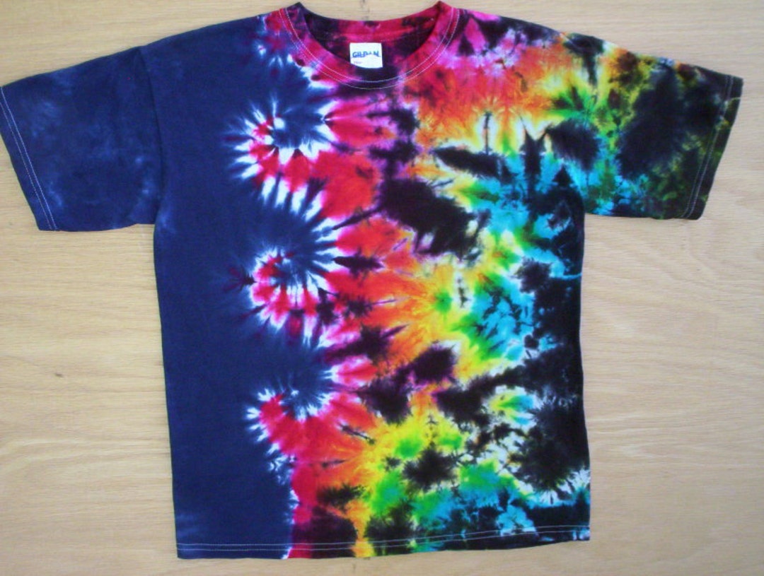 Tie Dye Wave of Color Size Large - Etsy