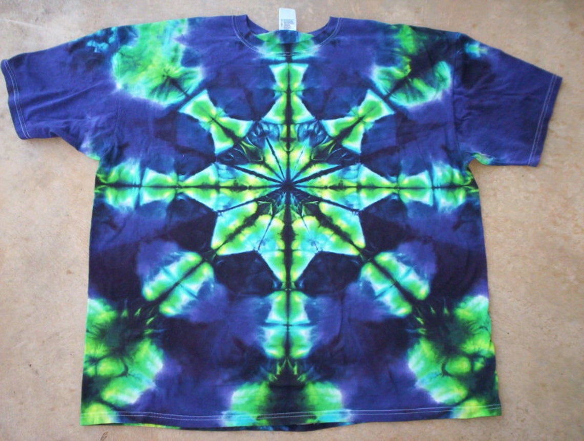 Kaleidoscope Tie Dye Size 4XL Etsy UK