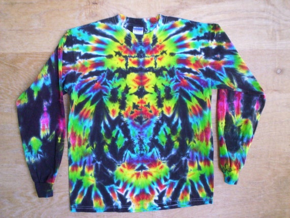 Crazy tie dye shirts Clearance