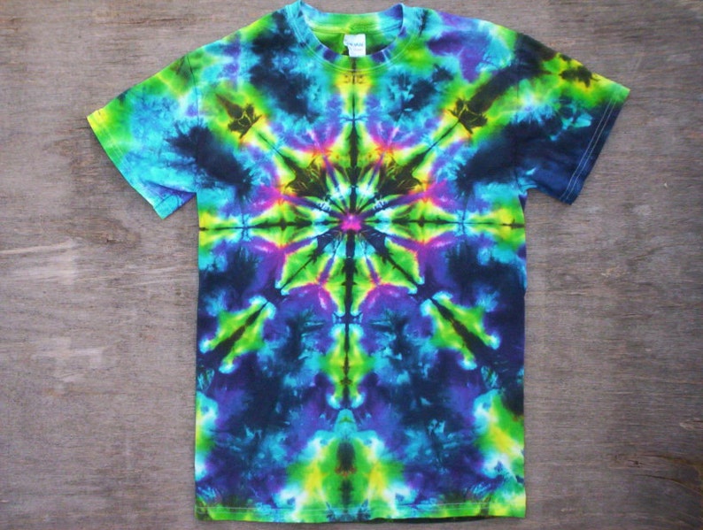 Kaleidoscope Tie Dye Size Medium Etsy