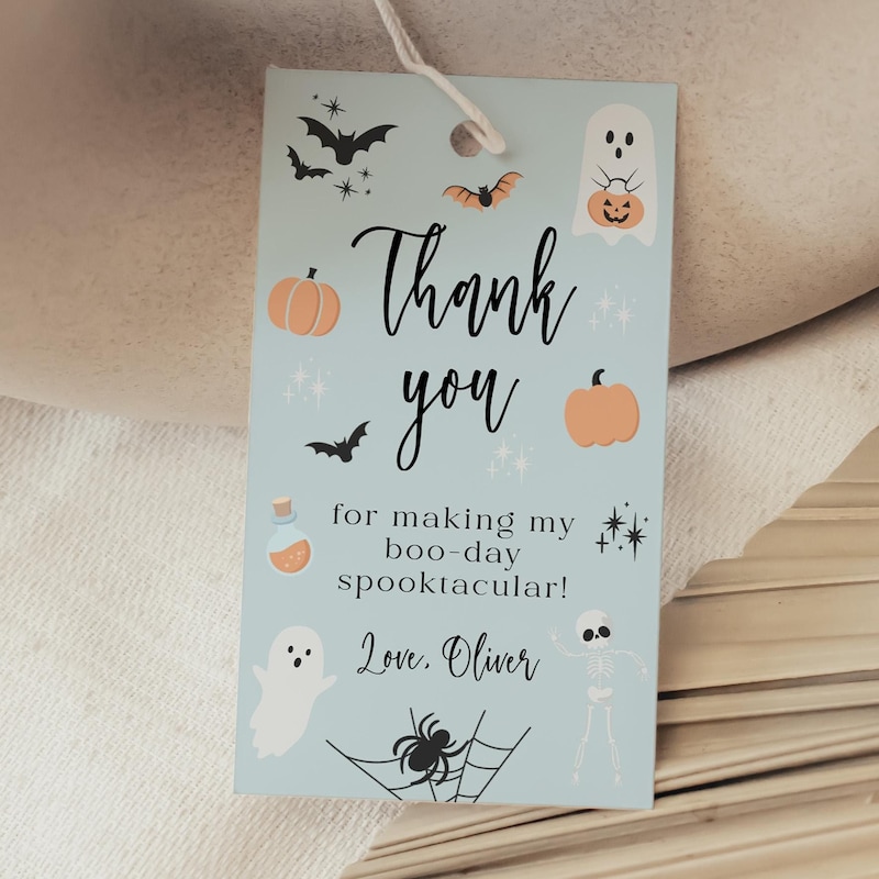 Spooky Thank You Cards - Etsy