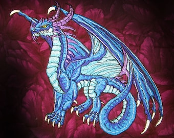 Fire Keeper Dragon Blue Iron en Patch
