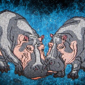 Animal Iron-On Patch. Patch ricamato. Cucitura in loco