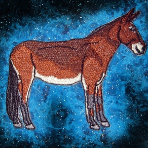 Awesome Mule Iron on Patch ready to ship