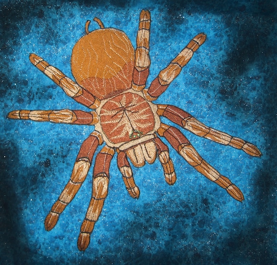 Goliath Birdeater Tarantula Spider Iron on Patch