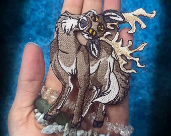 Legendary Appalachian Not Deer Cryptid Monster folk lore Iron on Patch