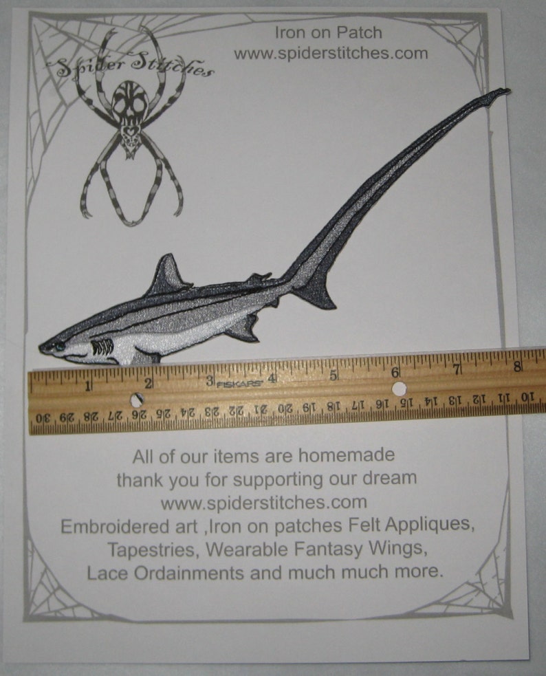 Awesome Long-tailed Thresher Shark Fox Shark Alopias | Etsy