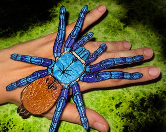 グリーンボトル ブルー タランチュラ スパイダー スチームパンク