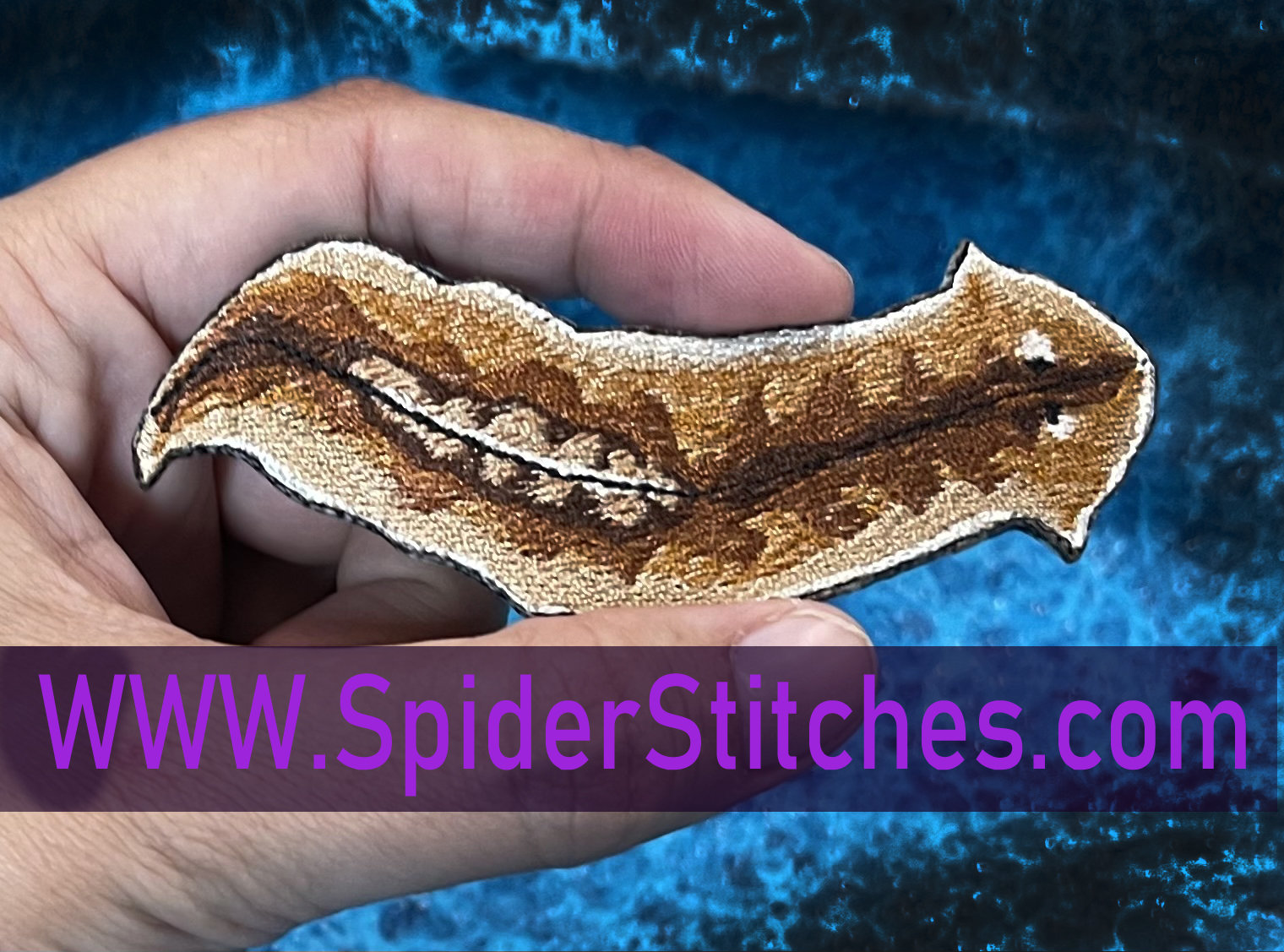 Epic Planaria Planarian Flat Worm Flatworm Iron on Patch Science