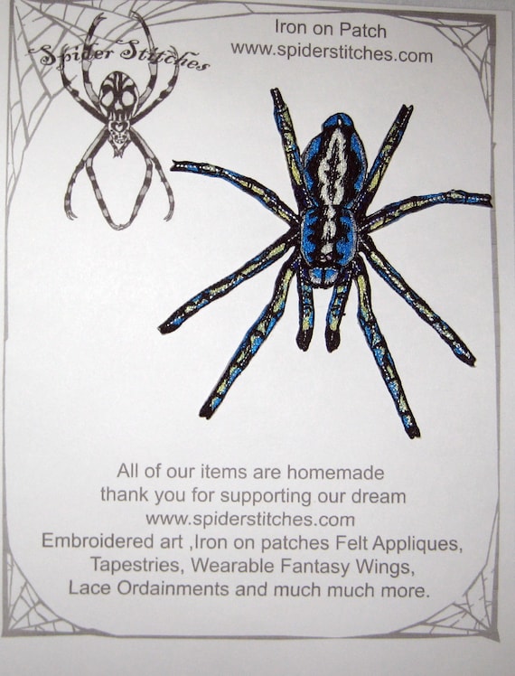 Epic Poecilotheria Metallica Tarantula Gooty Sapphire Ornamental