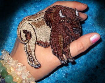 Amerikanische Bison Buffalo Eisen auf Patch