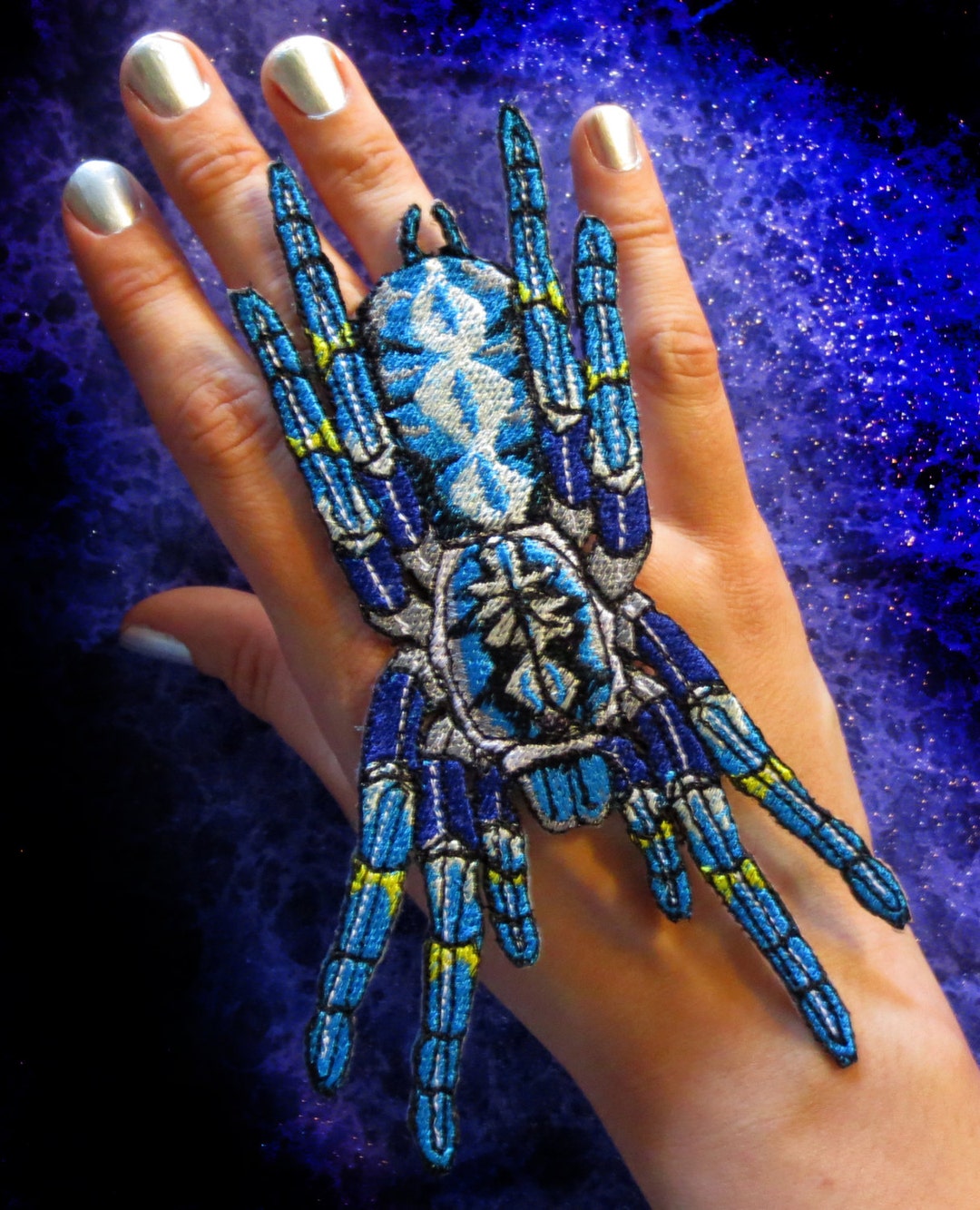 ポエシロテリア メタリカ タランチュラ グーティ サファイア 観賞用