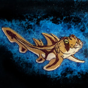 Epic Port Jackson Shark Iron su Patch pronto per la spedizione