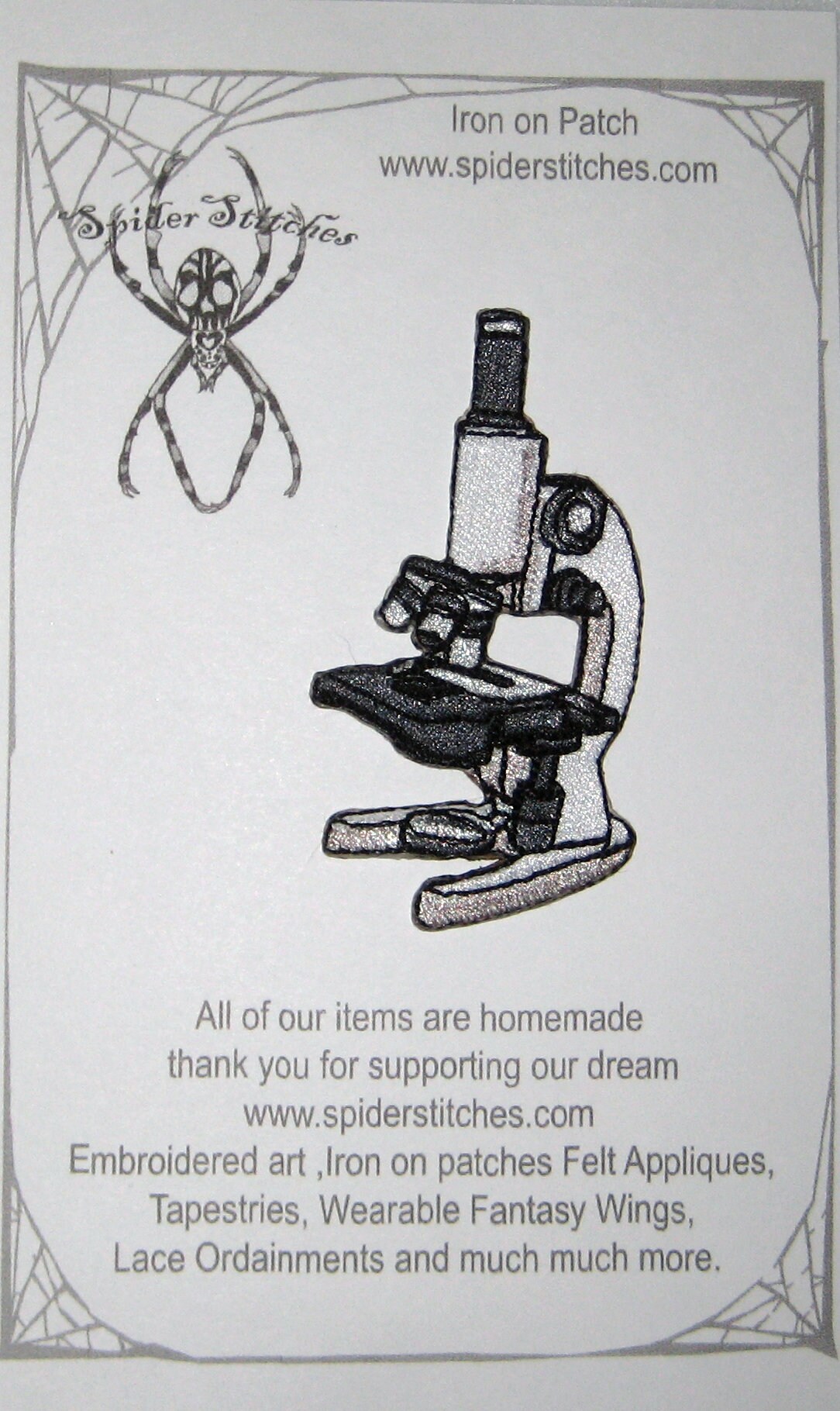 Compound Microscope Sticker Science Compound Microscope Iron on Patch Scientist Lab - Etsy
