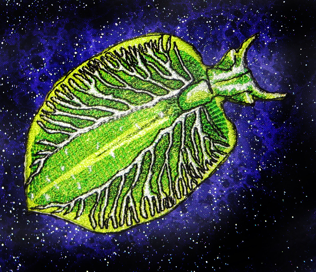 Eastern Emerald Elysia Sea Slug Elysia Chlorotica Iron on - Etsy Australia