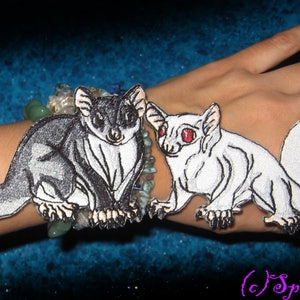 Sugar Glider Pair  Iron on patch