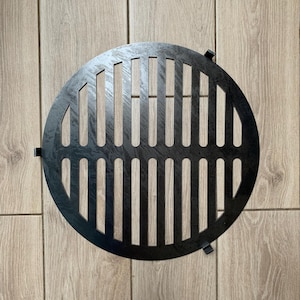 Carbon Steel Round Grille Grate 15&quot; for BBQ